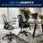Cappello High-Back Mesh Swivel Ergonomic Office Chair with Flip-Up Arms-655002671