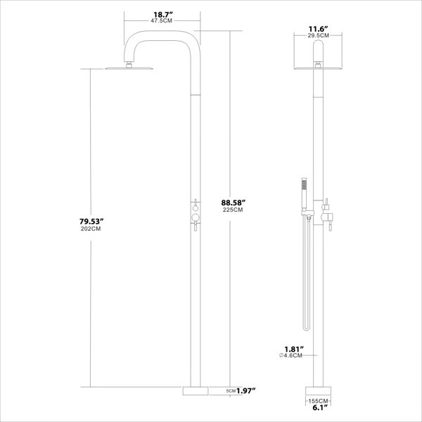 Dimensions du produit