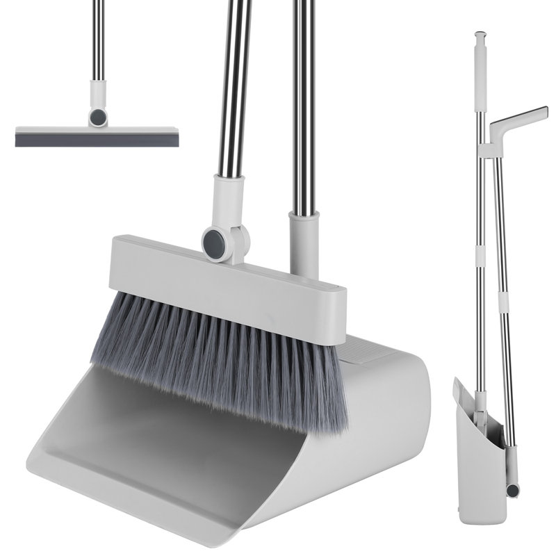 Broom And Dustpan Combo Set
