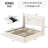Bed Frame With Storage Drawers And Tufted Headboard Velvet Upholstered Platform, Led Light Wingback-1334576381-1334576382