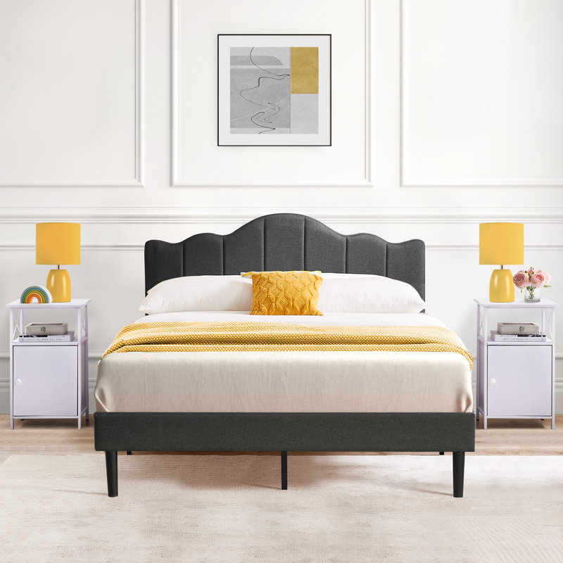 Ensemble de chambre à coucher Kempst, Blanc, Grand