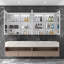 Armoire de salle de bain à DEL avec miroir