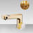 Bergamo Brushed Gold Touchless Faucet and Soap Dispenser Set