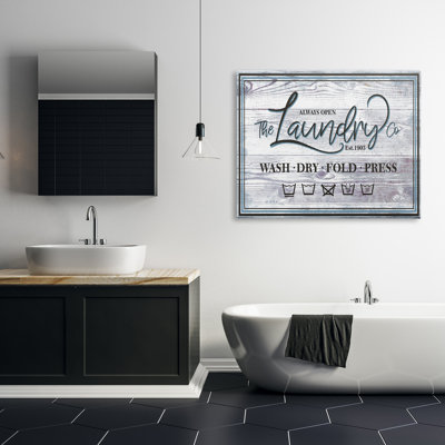 «The Laundry» - Publicité sur toile