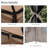 Patio Gazebo, Outdoor Canopy Shelter With 2-Tier Roof And Netting, Steel Frame For Garden, Lawn Backyard, And Deck Taupe