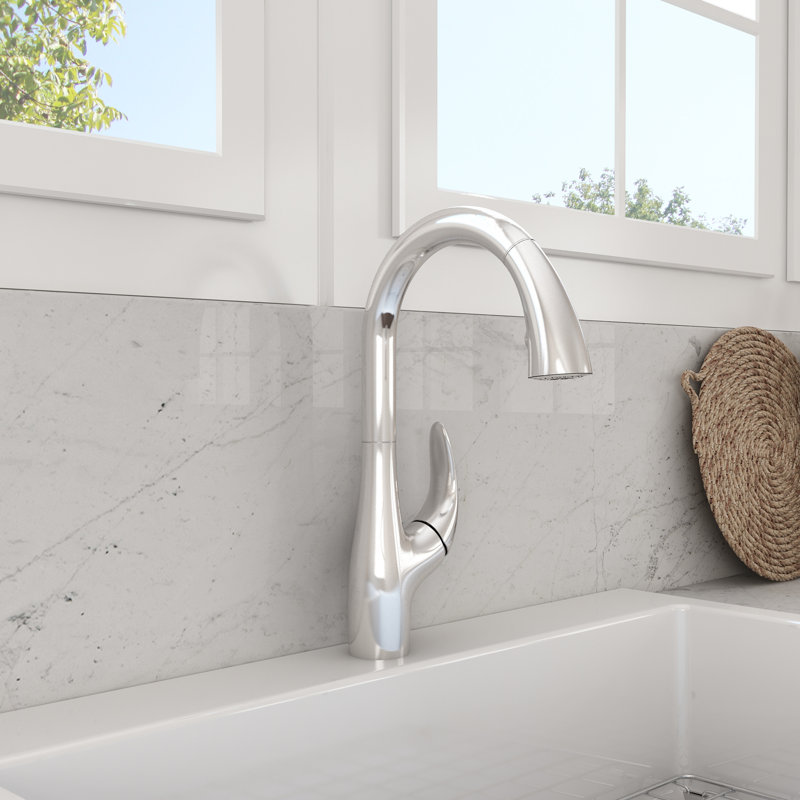 Pagano 2.0 Pull-Down Kitchen Faucet, Stainless Steel