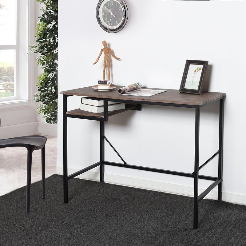 Hawaiian Gardens Metal Base Writing Desk