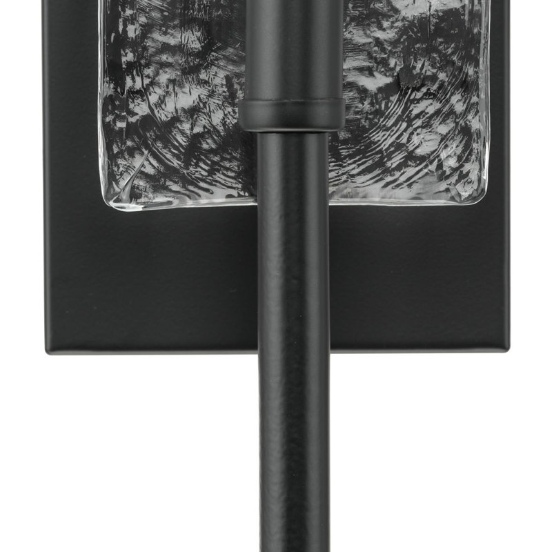 Applique murale bougie en acier Jodge