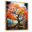 «Maple Tree Neon Vibrancy» sur toile-1067680390-1067680415