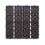 Ensemble de 10 tuiles de terrasse à emboîtement imperméable 12 "x 12" pour porche VEVOR-106766283
