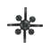 Baril 4 - Light Dimmable Lantern Empire Chandelier