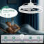 Ventilateurs de plafond intelligents de 24 pouces avec lumières et contrôle de l'application, ventilateur de plafond moderne à 6 vitesses à intensité variable pour chambre à coucher-1663303465