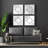 Metal Square Mirror