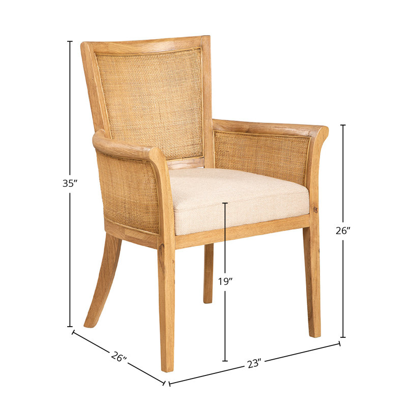 Gimble Armchair, Natural