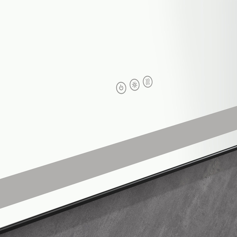 Flat Wall Mirror, 36'' x 96''