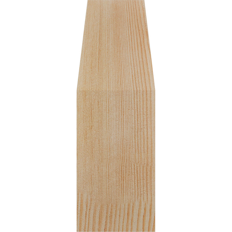Attelle de genou traditionnelle, H 12 po x l 3,5 po x P 8 po, Douglas (lisse)