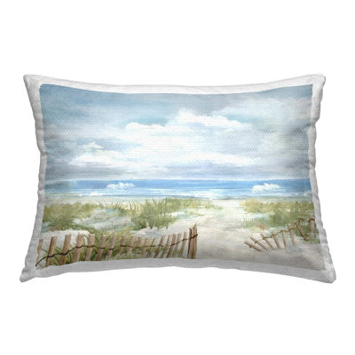 Polyester Lumbar Rectangular Indoor/Outdoor Pillow Cover & Insert by Carson Lyons