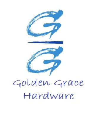 Golden Grace Set Pack Mortice Sprung Door Knob in Chrome 3" Tubular Latch and 1 Pair of 3" Hinges