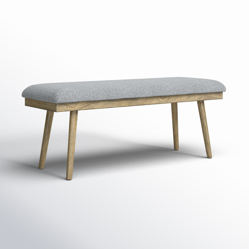 Lucia Polyester Upholstered Bench