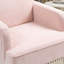 Chaise d'appoint moderne avec pieds en bois rétro et garniture cloutée-728168420-723411630-709474421