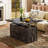 Lift Top Farmhourse Coffee Table With Storage-843464159