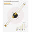 Appliques murales pour salle de bain à 2 lumières avec luminaire de salle de bain 27 po-2031615813