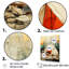 Minimalisme, camping, voyage, collage, camping, art mural, salon-95875337-95875330