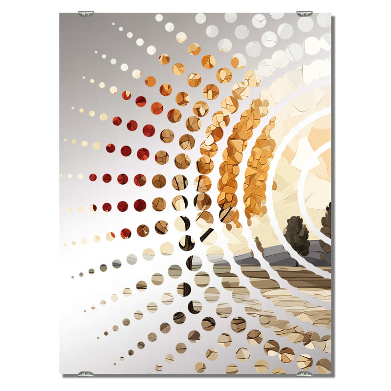 Farzad - Miroir mural grand arbre, 32 po x 24 po