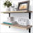 Rustic Wood Shelves Set Of 2