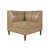 Charbel Modern Banquette Faux Leather Sectional With Five Seats And Corner Wedge-128494490