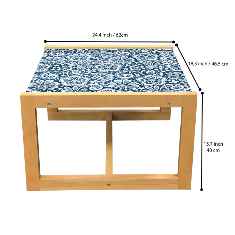 Jamaari Sled Coffee Table, 62cm H x 46cm W x 40cm D