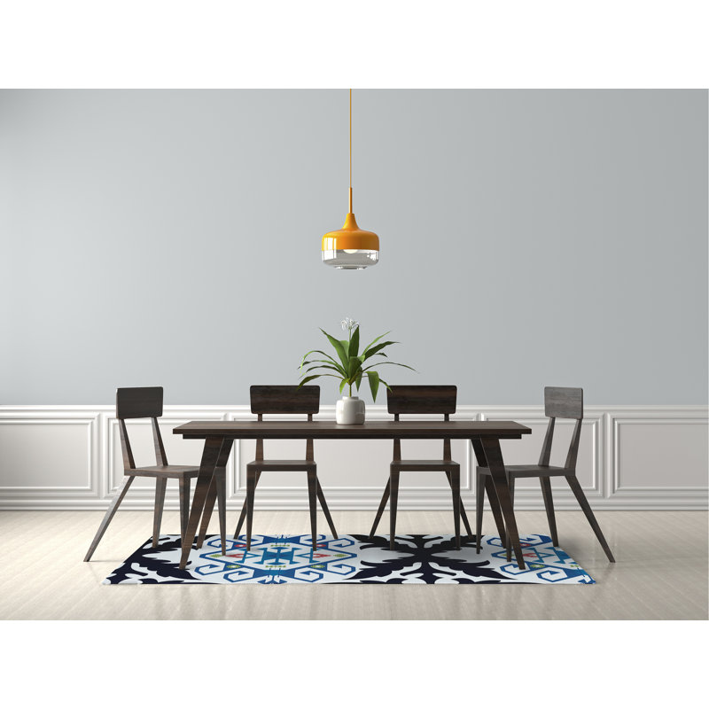 Tapis doux en chenille 109_Bombay Medallion, Rectangle 4 pi x 6 pi