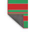 Tapis rouge/vert à motifs Chillon-603914508