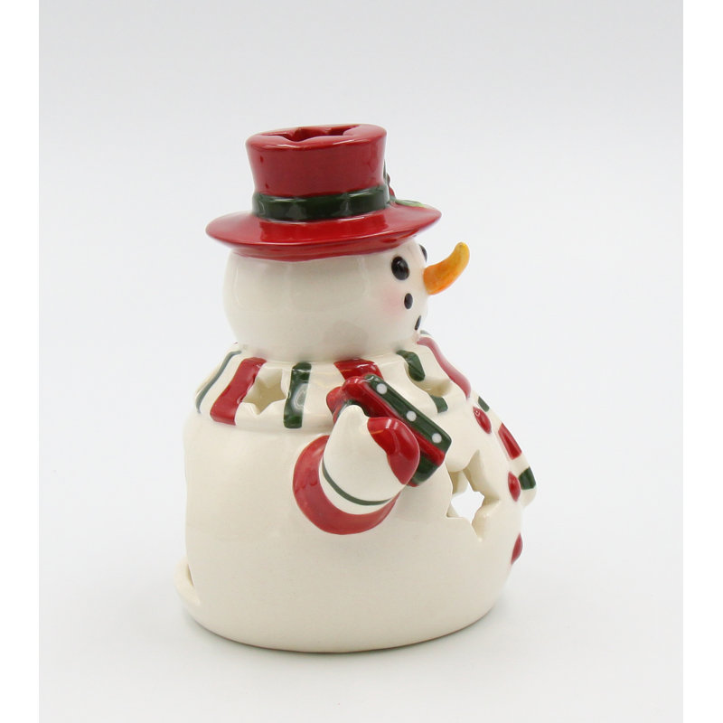 5.5'' H Ceramic Tabletop Tealight Holder