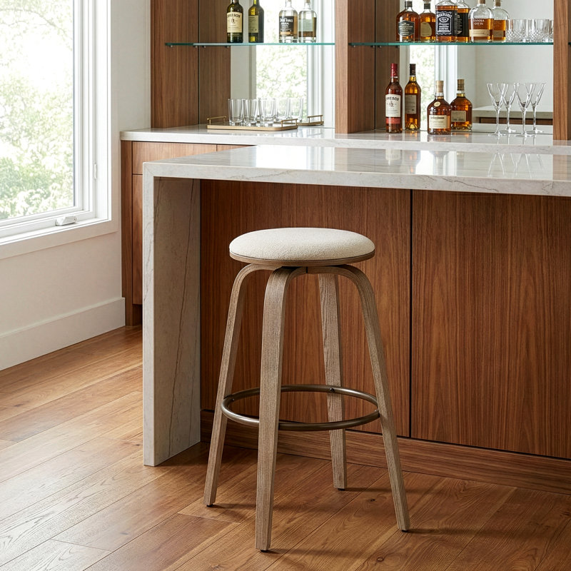 Tabouret Tamerlan, Tabouret de bar (hauteur du siège 28 po), 1