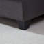 Canapé en L 86 po avec organiseur d'accoudoirs, canapés à 3 places avec repose-pieds mobile, canapé modulaire confortable avec coussin épais, canapés modulaires en lin-125907009