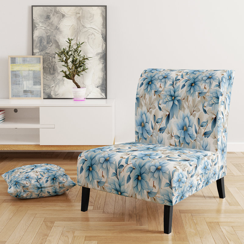 Fauteuil de chambre Blue Coastal Harmony