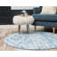 Tapis bleu clair Leanora Southwestern-31453858