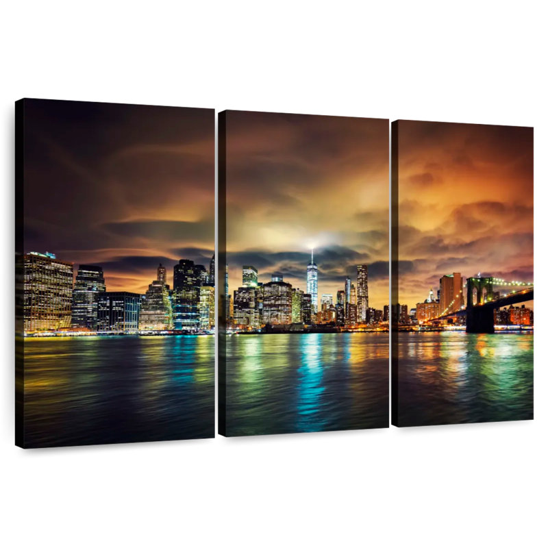 Kavia Stunning Manhattan, 28" H x 45" W