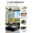  52" Outdoor Ceiling Fan With Lights And Remote Control, Wet Rated Waterproof