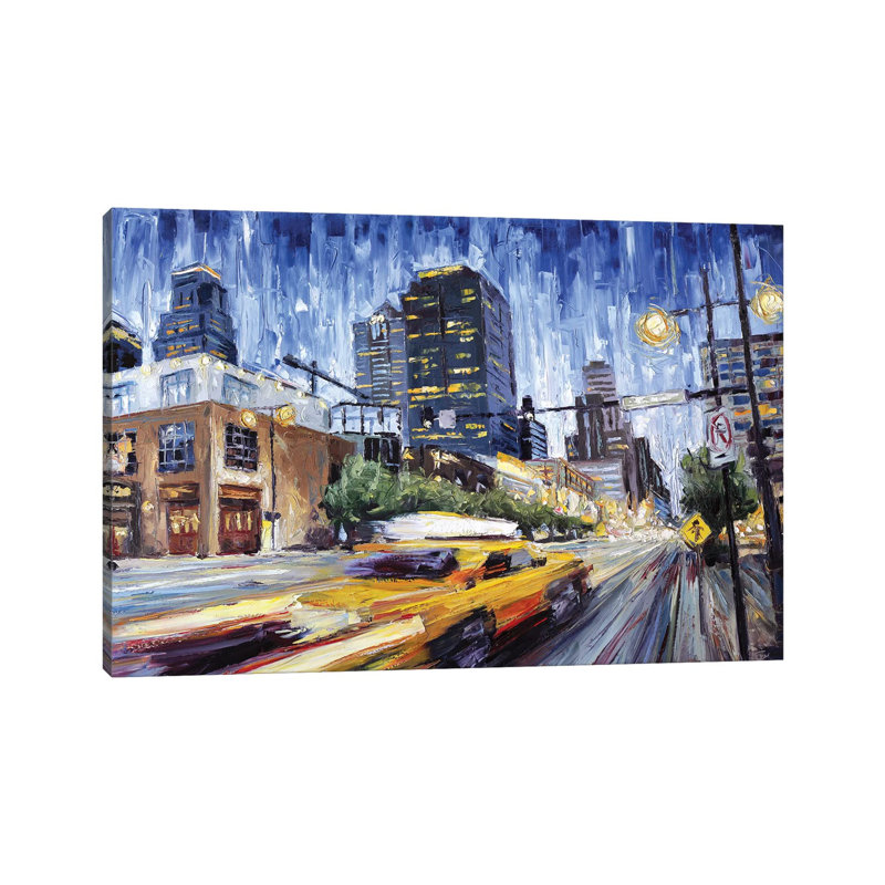 14th & Grand by Roger Disney - Wrapped Canvas Gallery-Wrapped Canvas Giclée, 66.04 cm H x 45.72 cm W x 1.91 cm D