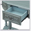 Console moderne et contemporaine courbée avec beaucoup de rangement, parfaite pour les vestibules et les salons-300904273
