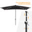 Parasol de marché rectangulaire éclairé 78 po Dorbad-1634081126