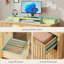 Computer Desk with Built-In Electrical Outlet-176581614