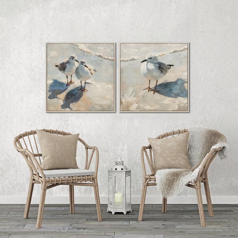 Sandwalkers II, art mural sur toile