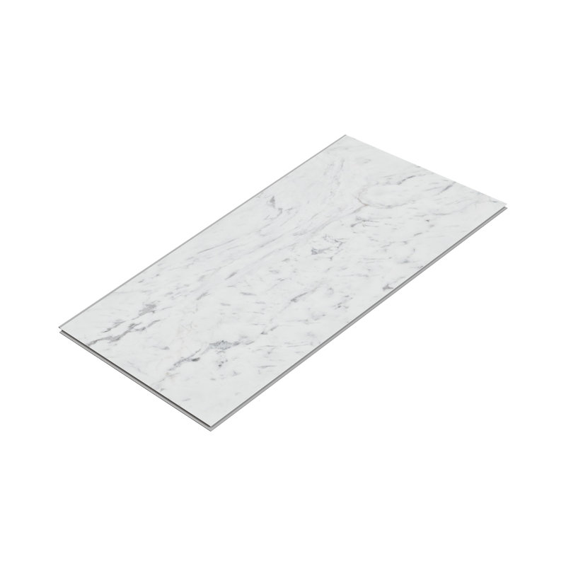 Carreaux muraux Rivora SPC, marbre blanc, Blanc