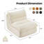 Chaise d'appoint rembourrée Modern-1002432714