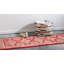 Tapis rouge à motif géométrique Eesi-1760922467
