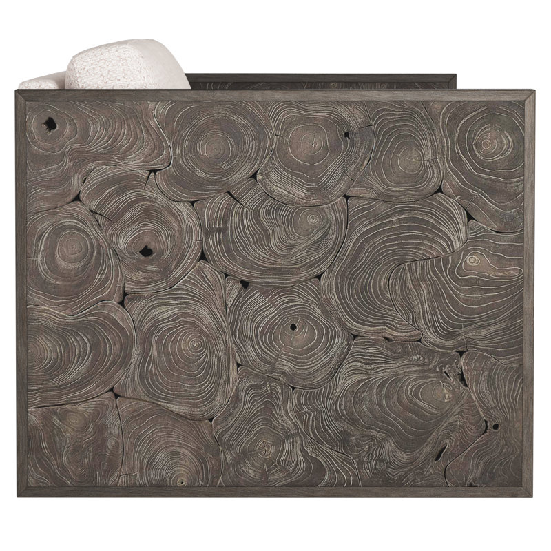 Madura Outdoor Loveseat, Beige, Smoked Truffle