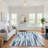 Premium Machine Washable Mayfield AMF2255 Striped Rug-695005090-695005083